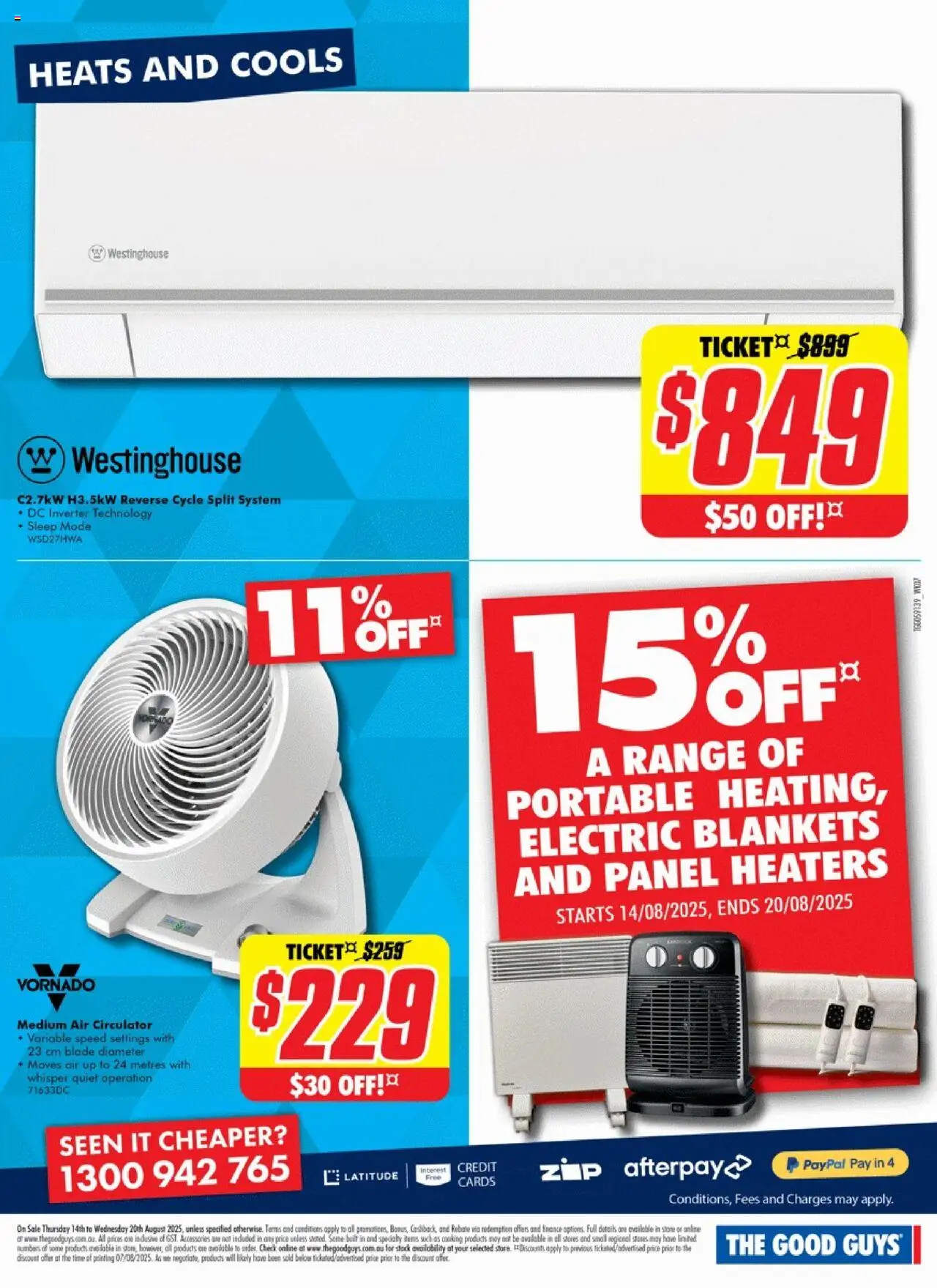 The Good Guys catalogue - valid from 13.08.2025 | Page: 23 | Products: Accessories, Portable
