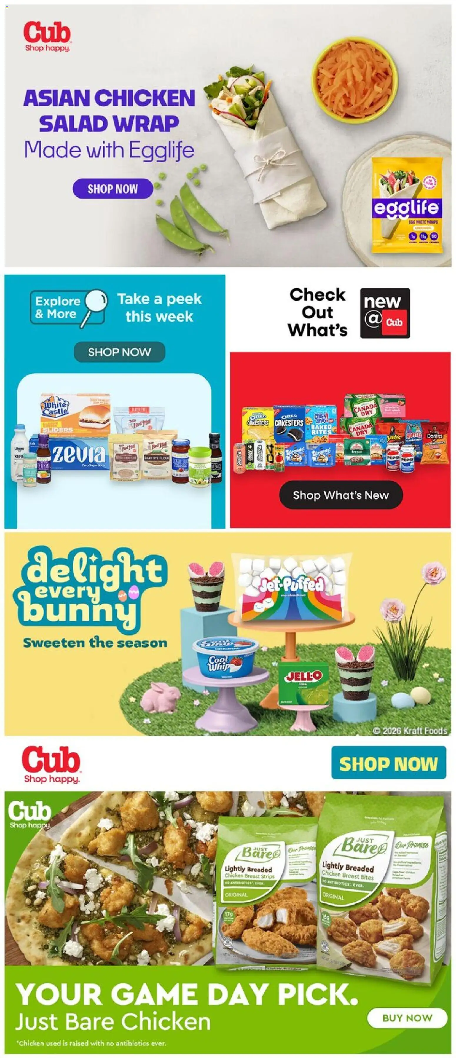 Cub Foods Weekly Savings - MN - valid from 15.03.2026 | Page: 9 | Products: Chips, Salad, Game