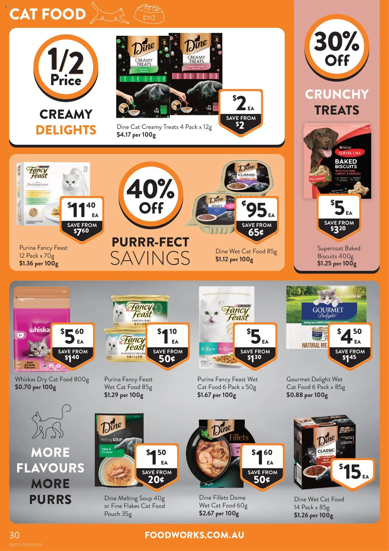 Foodworks catalogue - valid from 01.04.2026 | Page: 30 | Products: Beef, Flakes, Salmon, Tuna