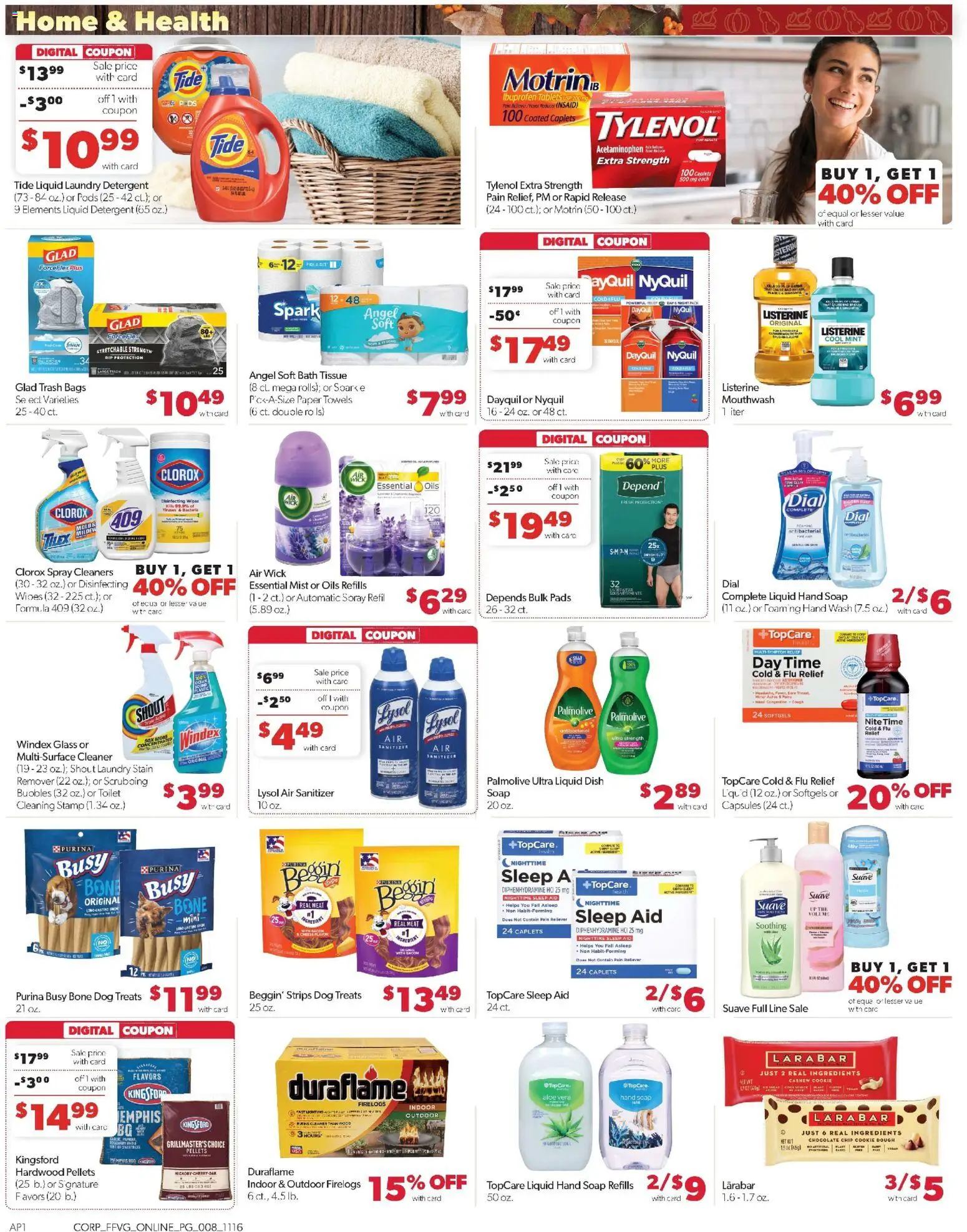 Family Fare Weekly Ad - MI - valid from 16.11.2025 | Page: 16 | Products: Bath, Chocolate, Mouthwash, Detergent