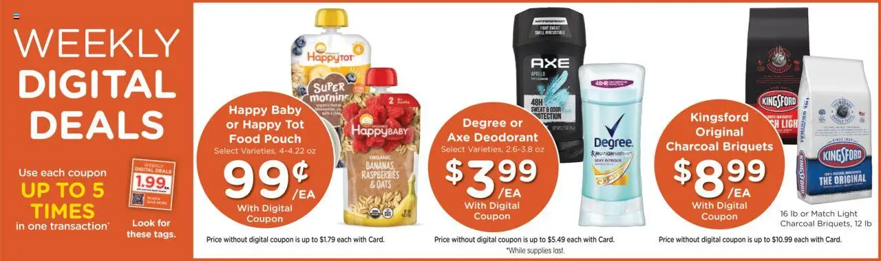 Fred Meyer Weekly Ad - valid from 08.10.2025 | Page: 4 | Products: Axe, Deodorant