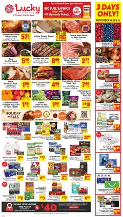 Preview of Lucky Supermarkets weekly ads valid from 12.11.2025