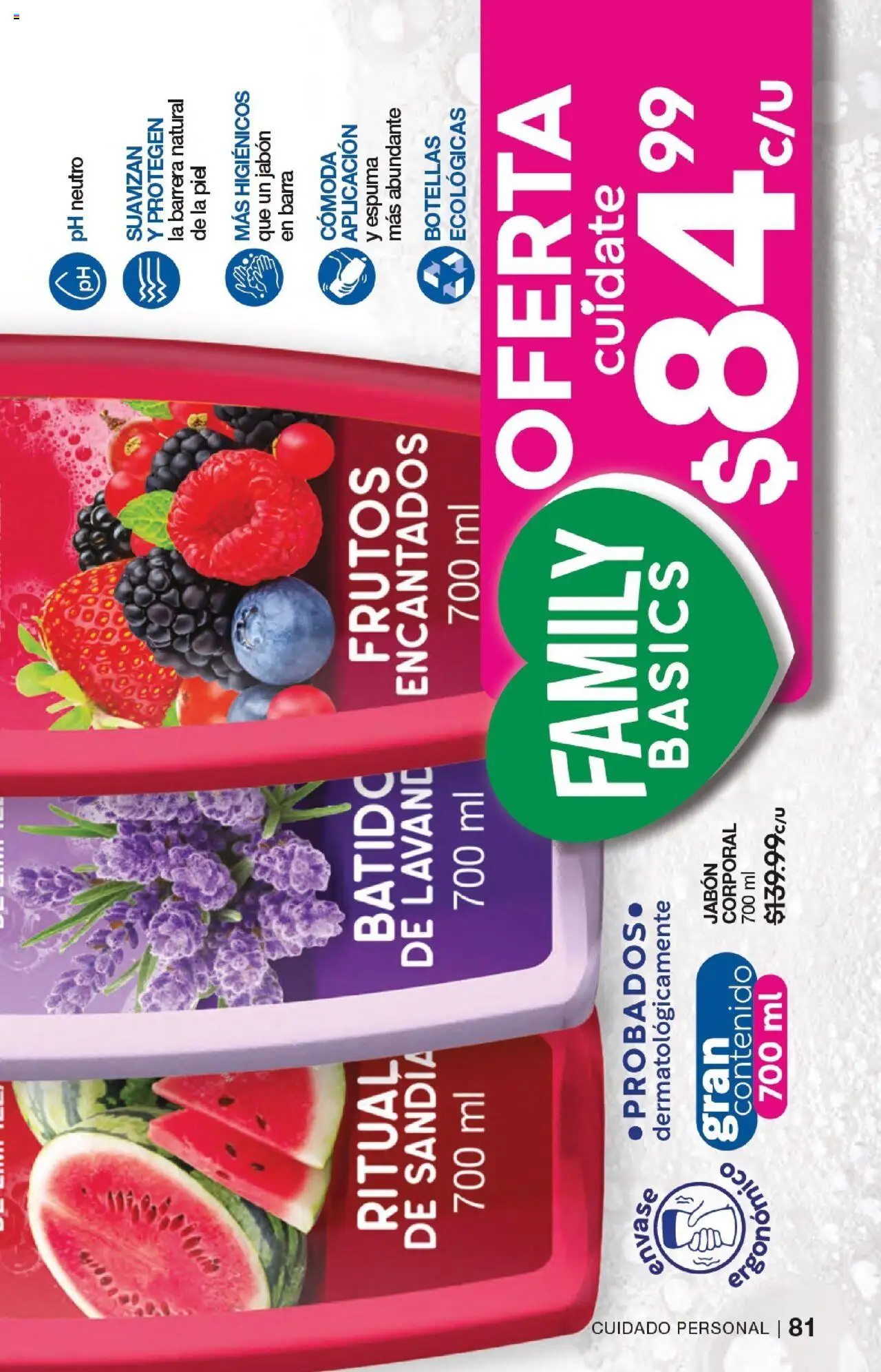 Nuevas ofertas de Fuller válidas en toda la República Mexicana desde el 17.09.2025. ¡Encuentra las mejores ofertas en Fuller - Campaña 12 2025! | Página: 81 | Productos: Sandía, Espuma, Barra, Jabón