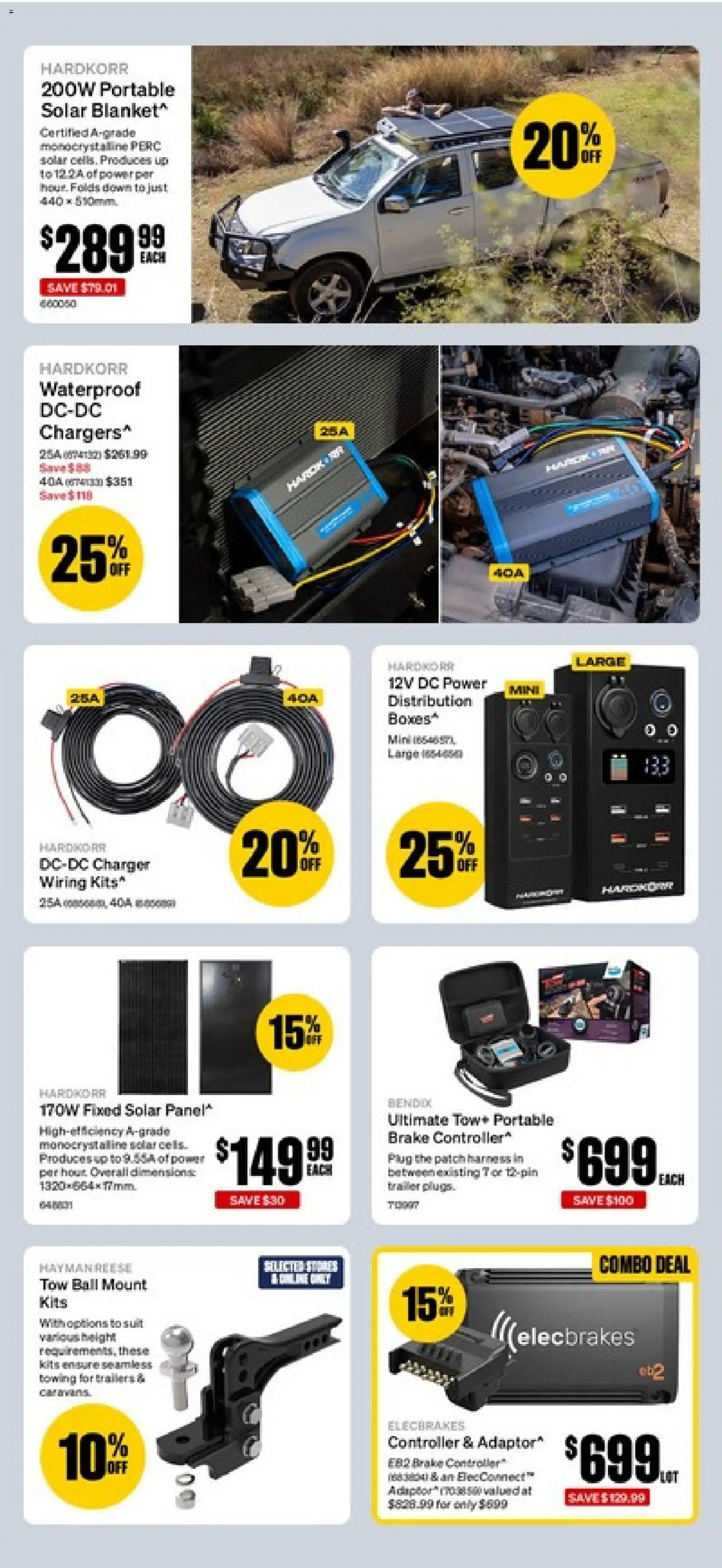 Supercheap Auto catalogue - valid from 22.04.2026 | Page: 22 | Products: Charger, Kits, Suit, Controller