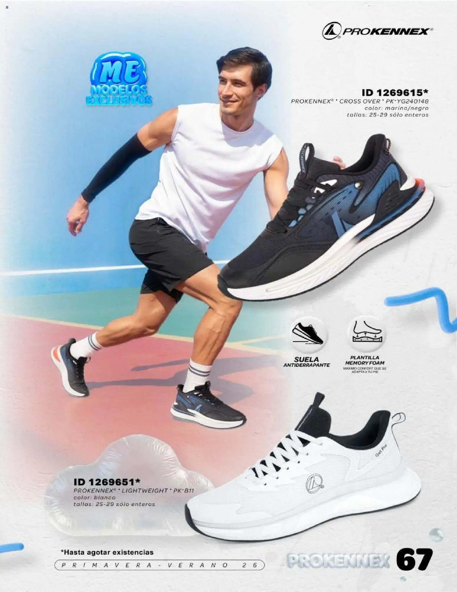 Nuevas ofertas de Price Shoes válidas en toda la República Mexicana desde el 30.03.2026. ¡Encuentra las mejores ofertas en Price Shoes catálogo Prokennex! | Página: 67