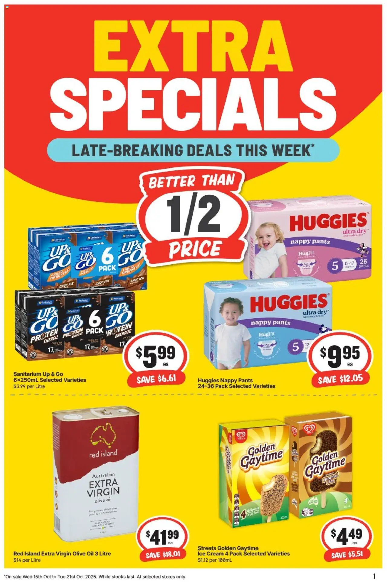 IGA catalogue - valid from 15.10.2025 | Page: 2 | Products: Chicken, Cream, Salmon, Tuna