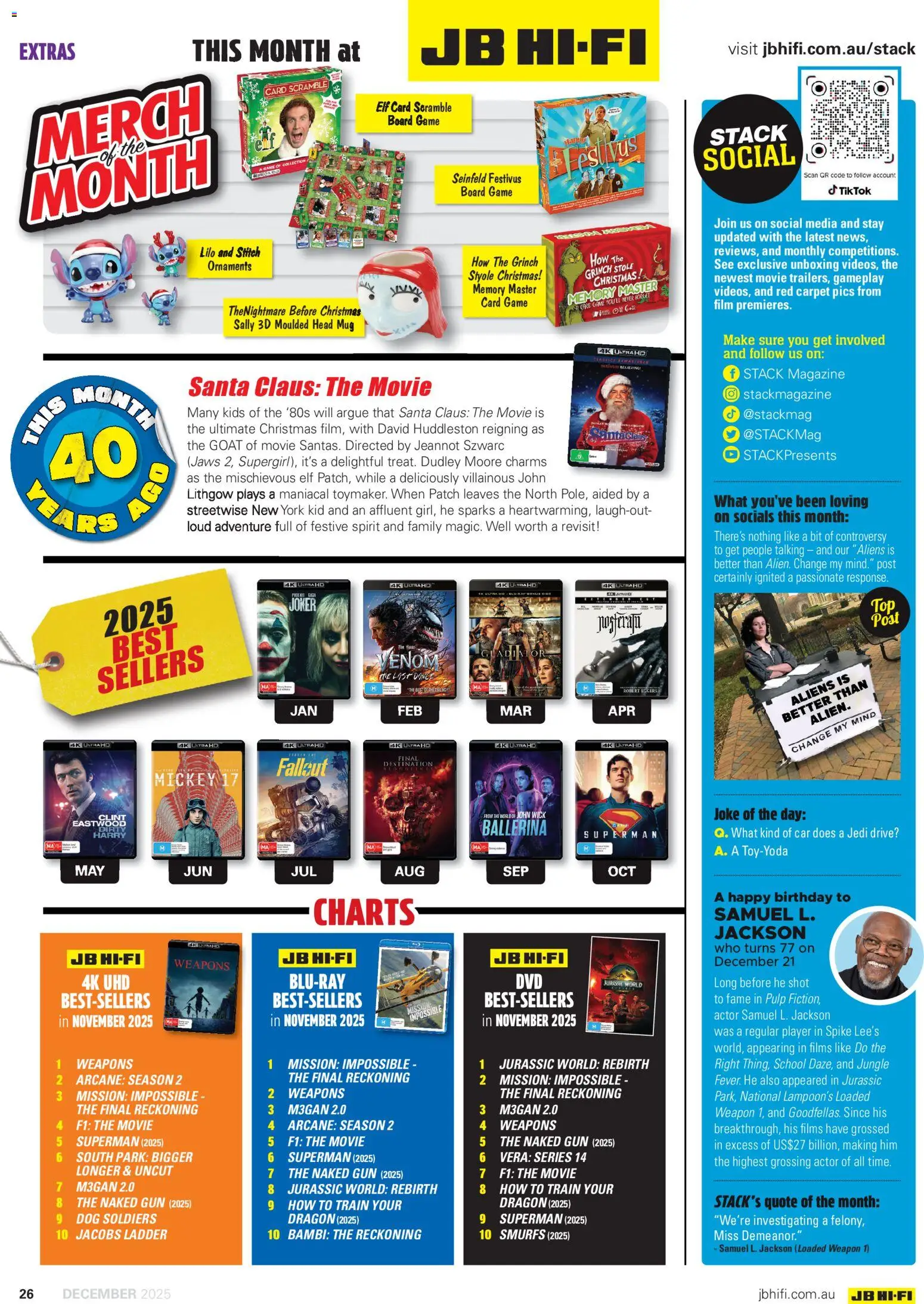 JB Hi-Fi catalogue - valid from 01.12.2025 | Page: 26 | Products: Carpet, Bra, Ornaments, Game