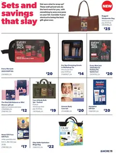 Preview of Real Canadian Superstore - General Merchandise from shop Real Canadian Superstore valid from 04.12.2025 | Page: 11 | Products: Bag, Face wash, Body lotion, Bath