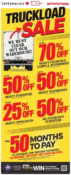 Preview of Tepperman's weekly flyer / circulaire from shop Tepperman's valid from 16.10.2025