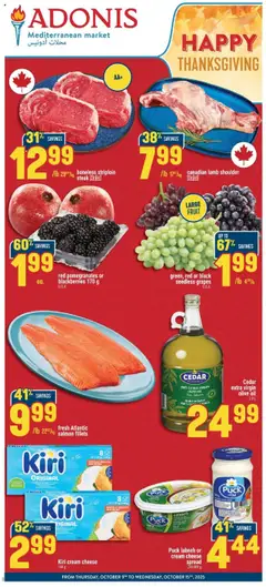 Preview of Adonis weekly flyer  from shop Adonis valid from 09.10.2025