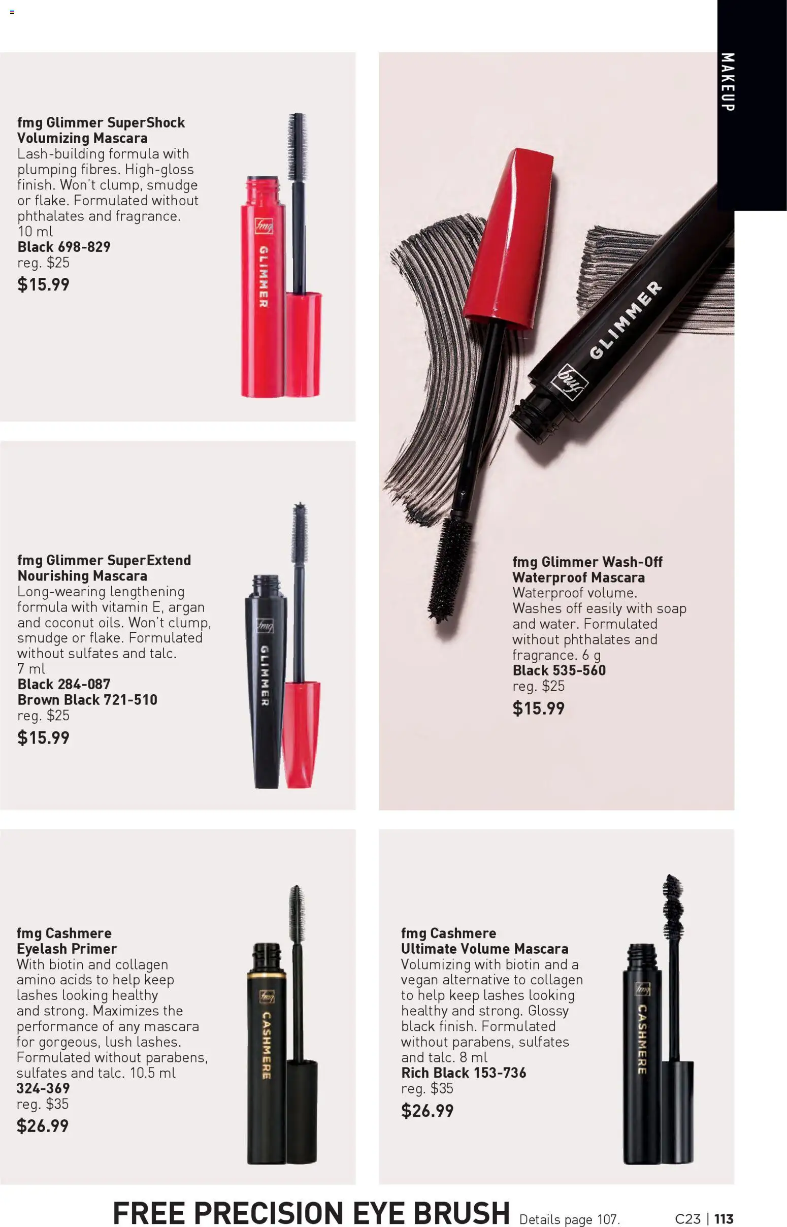 Avon flyer valid from 06.11.2025 | Page: 113 | Products: Brush, Mascara, Soap