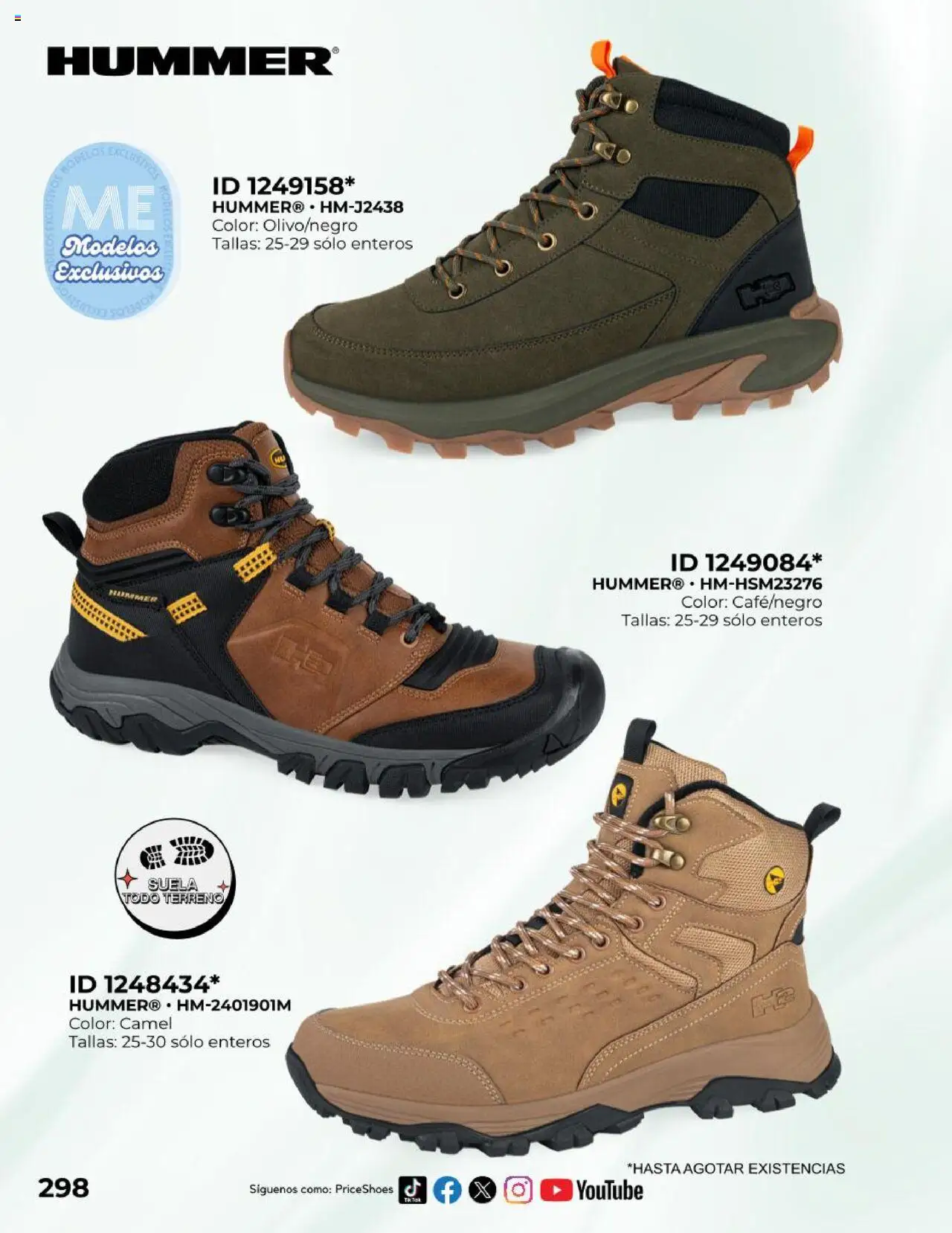 Nuevas ofertas de Price Shoes válidas en toda la República Mexicana desde el 19.10.2025. ¡Encuentra las mejores ofertas en Price Shoes catálogo Exclusivos 2025! | Página: 298