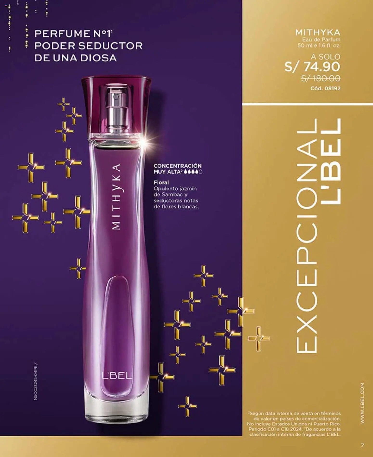 Catálogo L'Bel válido desde 04.04.2026 | Página: 7 | Productos: Perfume