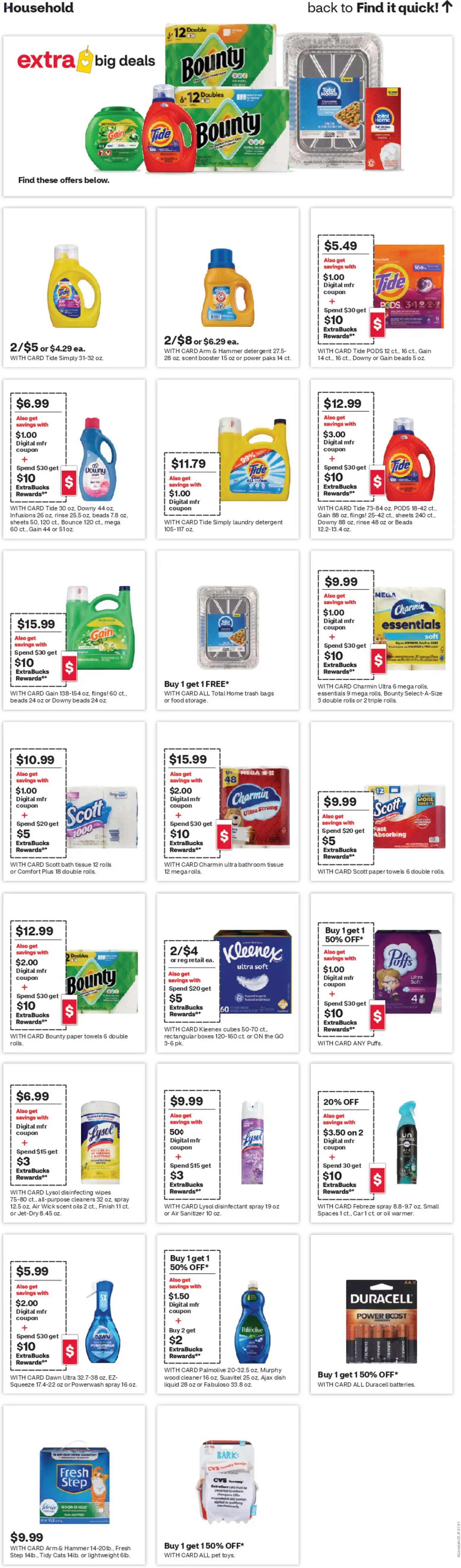 CVS Pharmacy Weekly Ad - MA - valid from 16.11.2025 | Page: 18 | Products: Bath, Hammer, Oil, Detergent