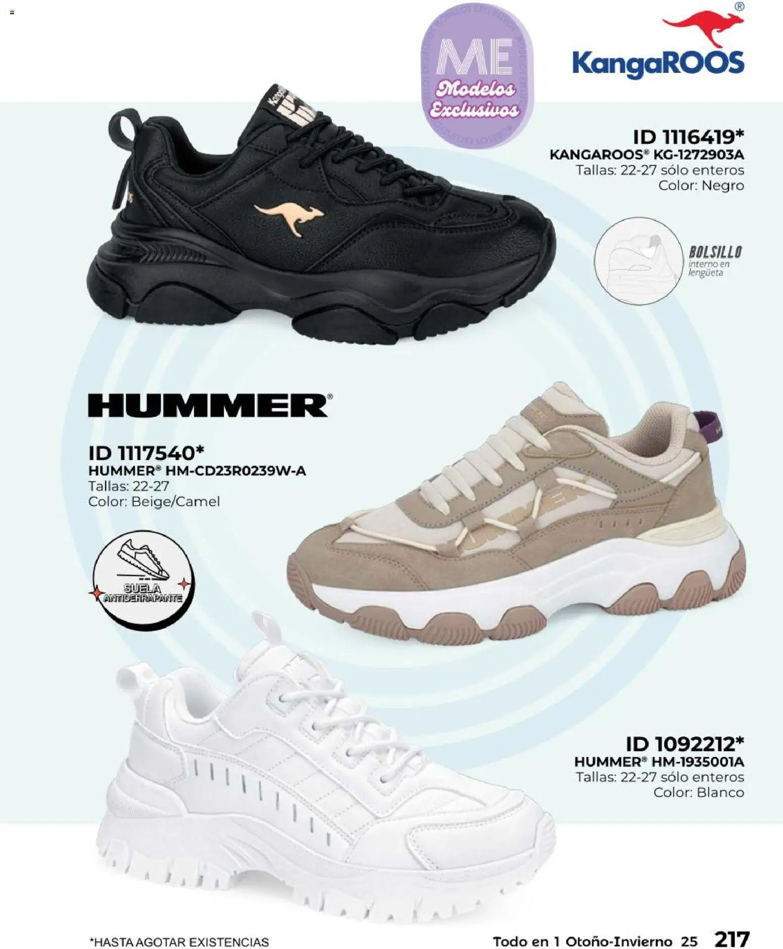 Nuevas ofertas de Price Shoes válidas en toda la República Mexicana desde el 27.10.2025. ¡Encuentra las mejores ofertas en Price Shoes catálogo Todo en uno! | Página: 217