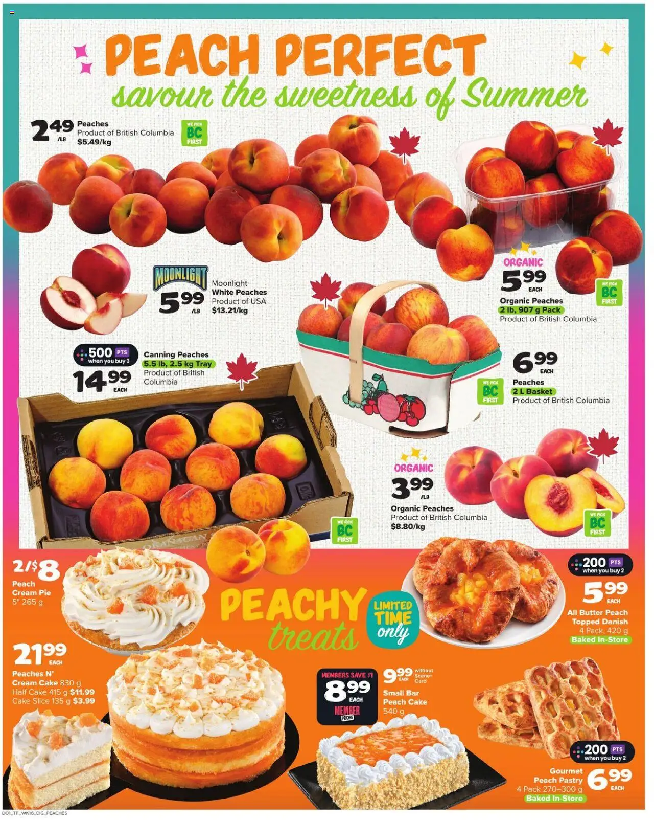 Thrifty Foods flyer valid from 14.08.2025 | Page: 10 | Products: Cream, Basket, Butter