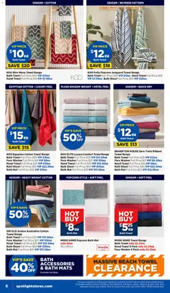 Preview of Spotlight Catalogue  - valid from 11.02.2026 | Page: 6 | Products: Bath, Accessories, Weight, Washer