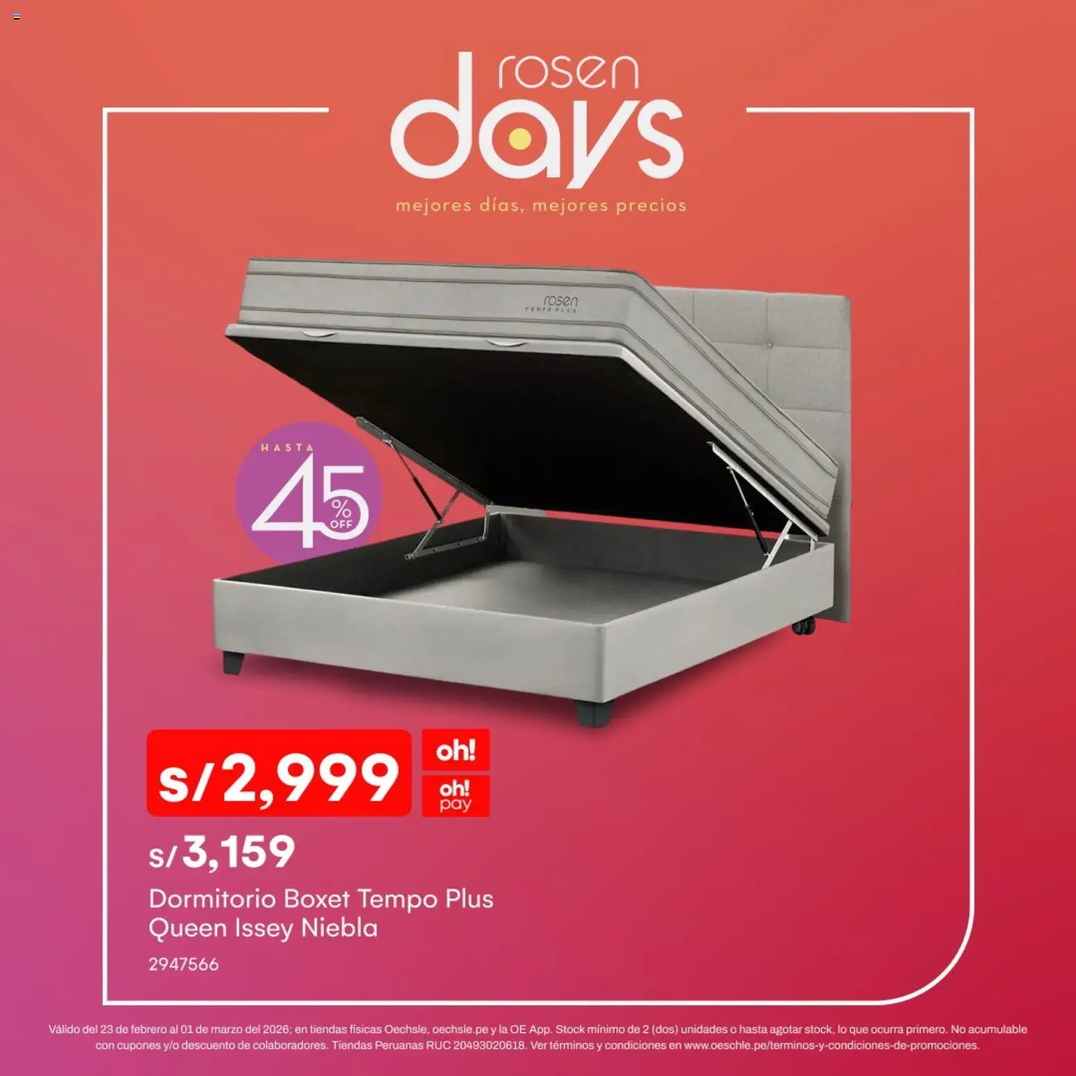 Catálogo Oechsle válido desde 23.02.2026 | Página: 1