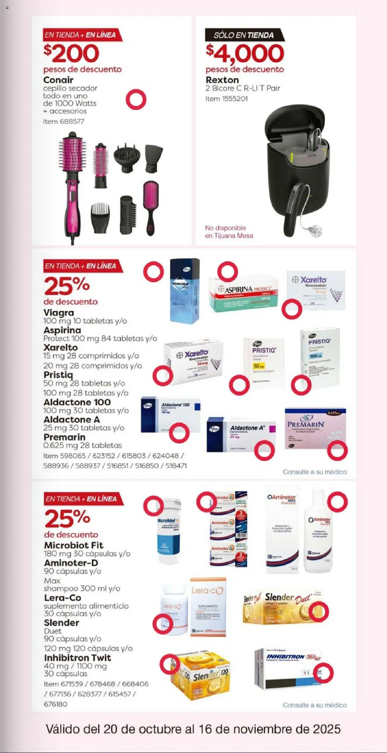 Nuevas ofertas de Costco válidas en toda la República Mexicana desde el 20.10.2025. ¡Encuentra las mejores ofertas en Costco catálogo! | Página: 31 | Productos: Cepillo, Mesa