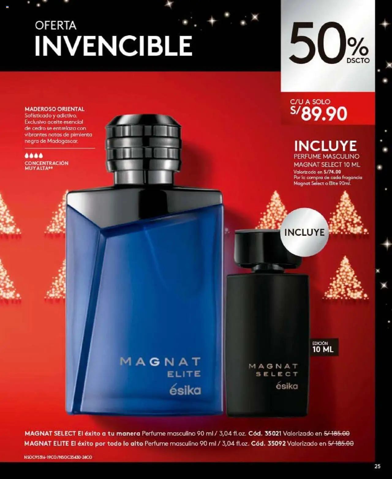 Catálogo Ésika válido desde 24.10.2025 | Página: 29 | Productos: Aceite, Perfume, Fragancia