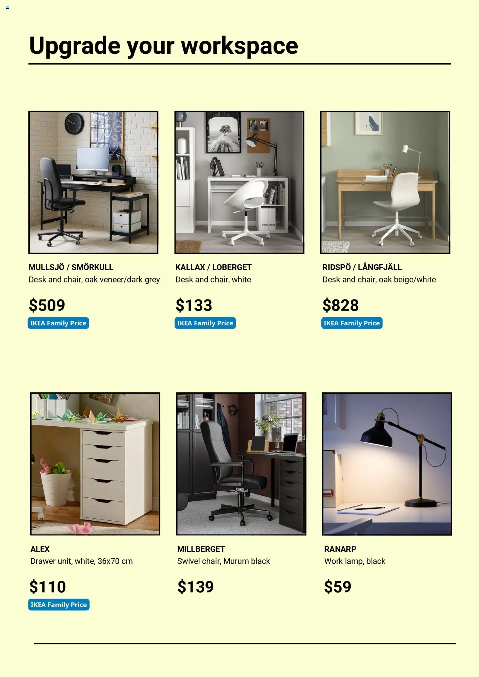 IKEA catalogue - valid from 23.01.2026 | Page: 3 | Products: Desk, Drawer