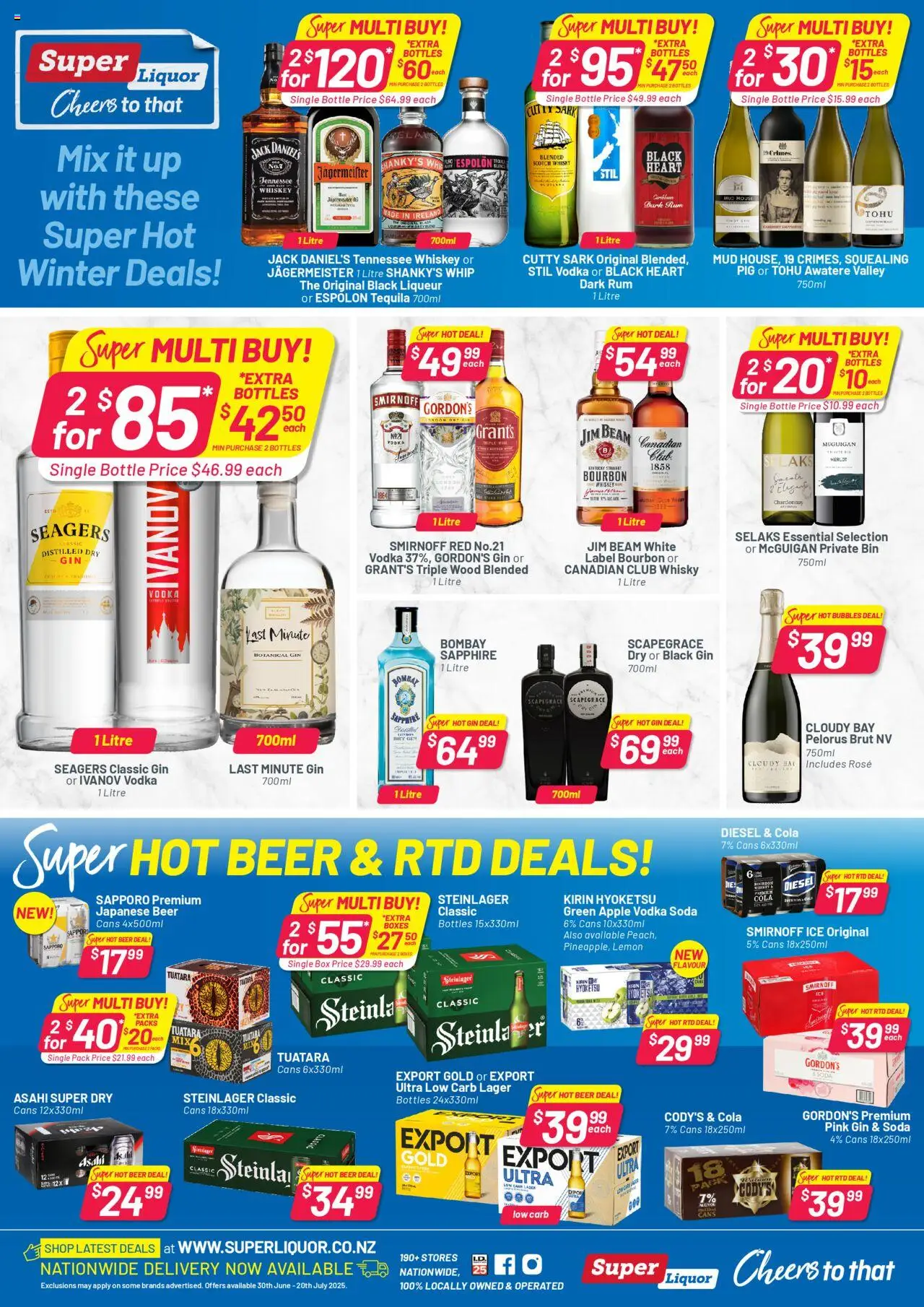 Super Liquor catalogue from 30.06.2025 | Page: 1
