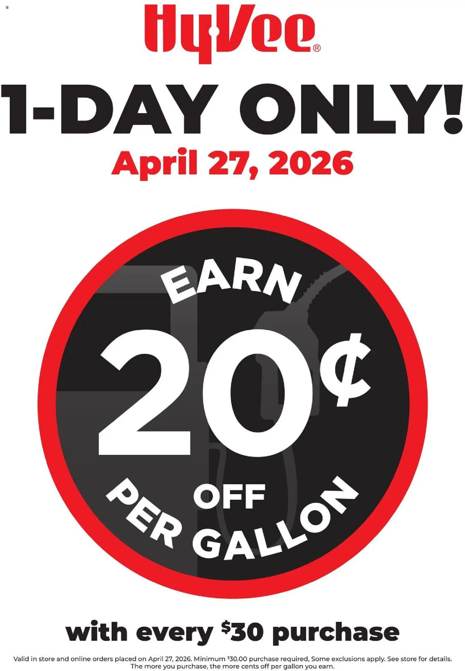 HyVee Special Sales - valid from 27.04.2026 | Page: 1