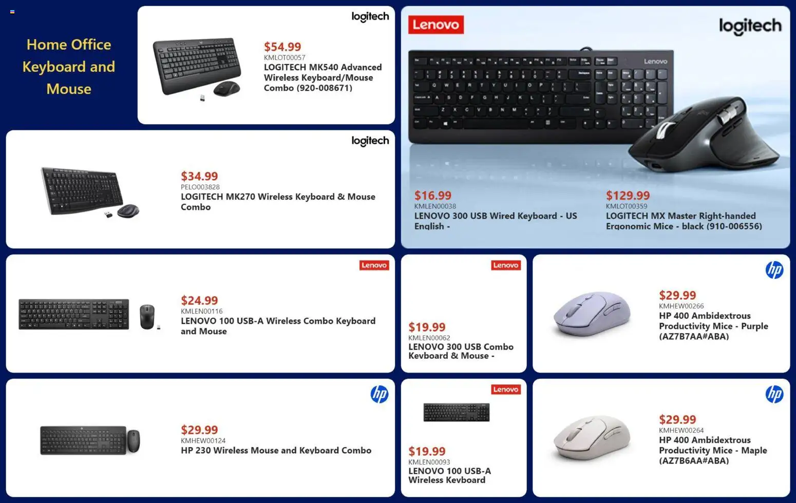 Canada Computers flyer valid from 20.02.2026 | Page: 10 | Products: Mouse, Keyboard