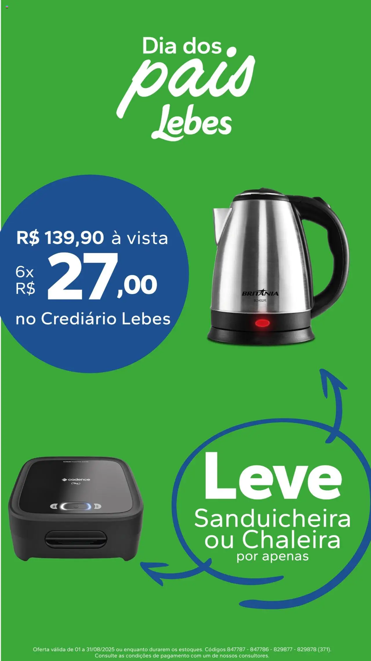 Lebes Folheto - válido de 01.08.2025 | Página: 2 | Produtos: Chaleira, Sanduicheira
