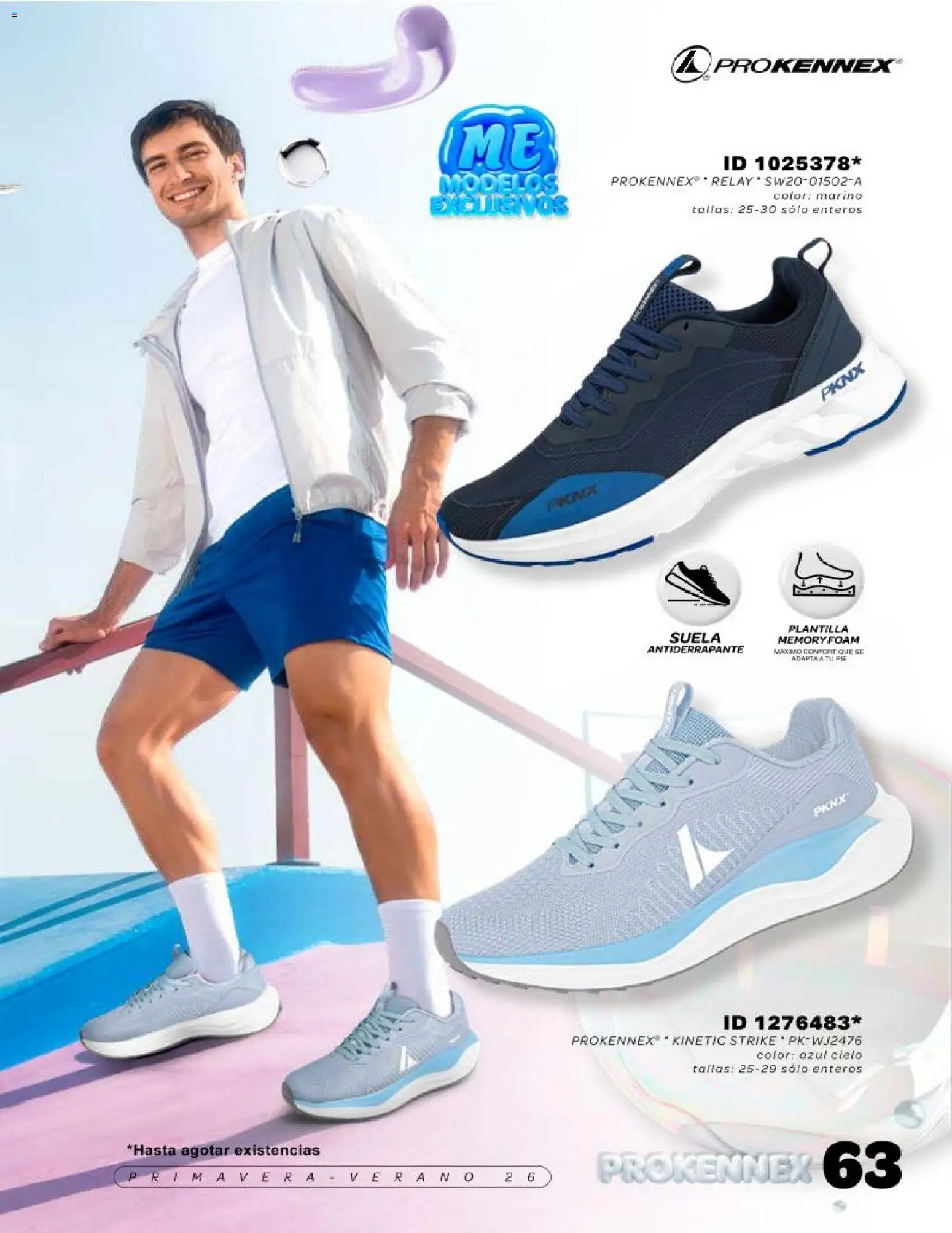 Nuevas ofertas de Price Shoes válidas en toda la República Mexicana desde el 30.03.2026. ¡Encuentra las mejores ofertas en Price Shoes catálogo Prokennex! | Página: 63