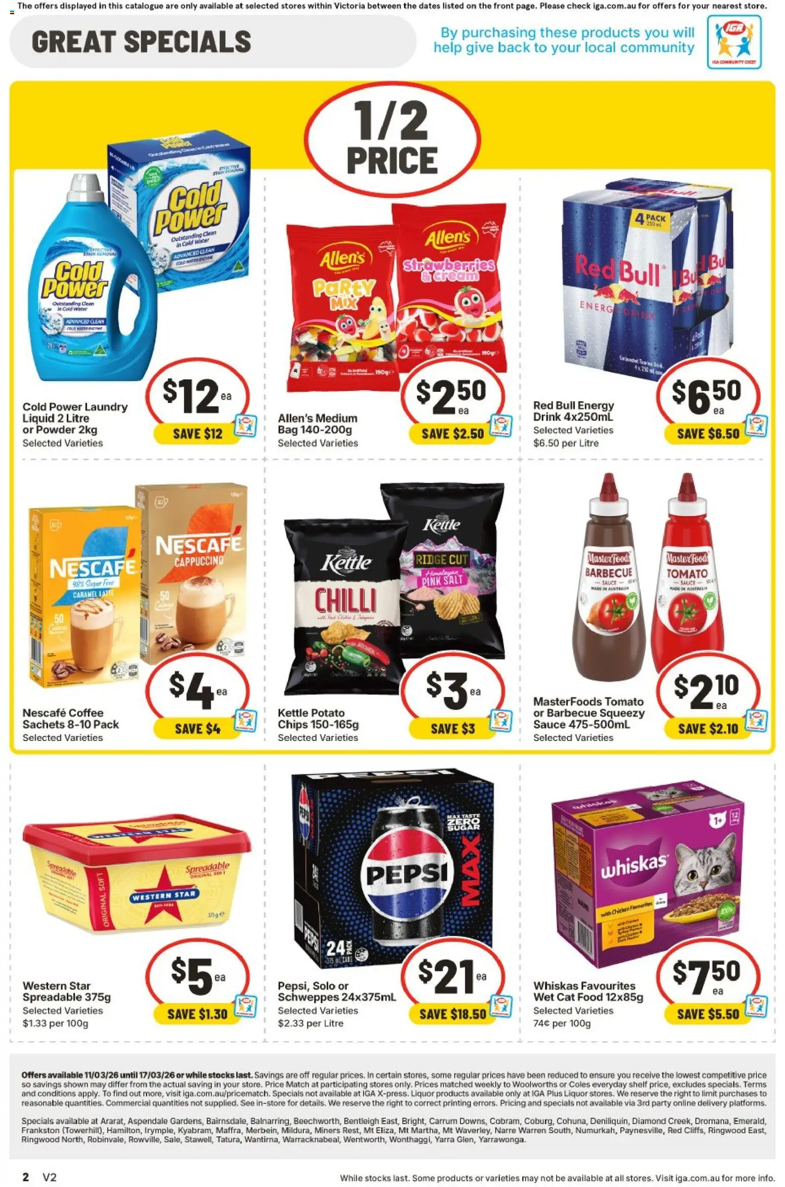 Ritchies catalogue - valid from 11.03.2026 | Page: 35 | Products: Diamond, Chips, Sugar, Laundry