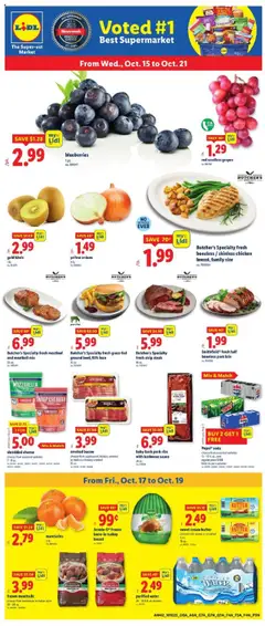 Preview of Lidl weekly ads valid from 15.10.2025