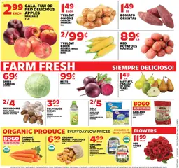 Preview of Sedano's weekly ads valid from 03.12.2025 | Page: 2 | Products: Corn, Mushrooms, Potatoes, Cabbage