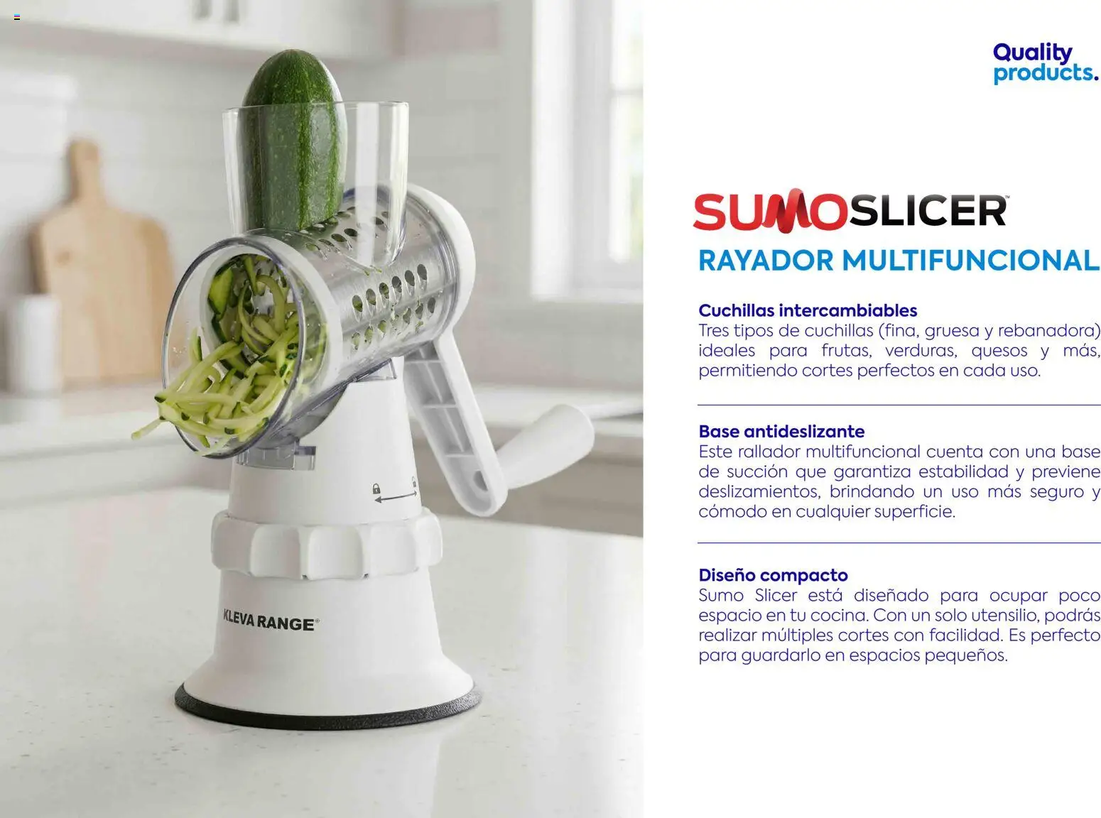 Catálogo Quality Products válido desde 01.04.2026 | Página: 29 | Productos: Rallador
