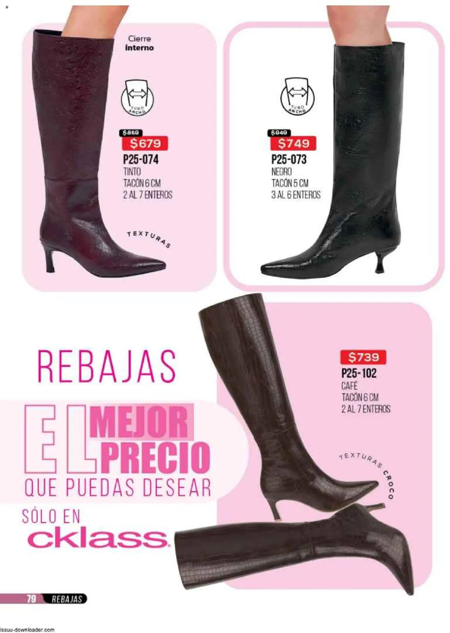 Nuevas ofertas de Cklass válidas en toda la República Mexicana desde el 31.10.2025. ¡Encuentra las mejores ofertas en Cklass catálogo Super Rebajas Ropa! | Página: 353 | Productos: Café