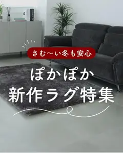 17.11.2025から有効なオファーを含む マナベインテリアハーツ 新作のあったかラグ特集