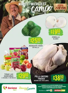Vista previa de Soriana - Martes y Miércoles del Campo Súper: Juárez, nuevo folleto de la tienda, válido en México a partir del 16.09.2025