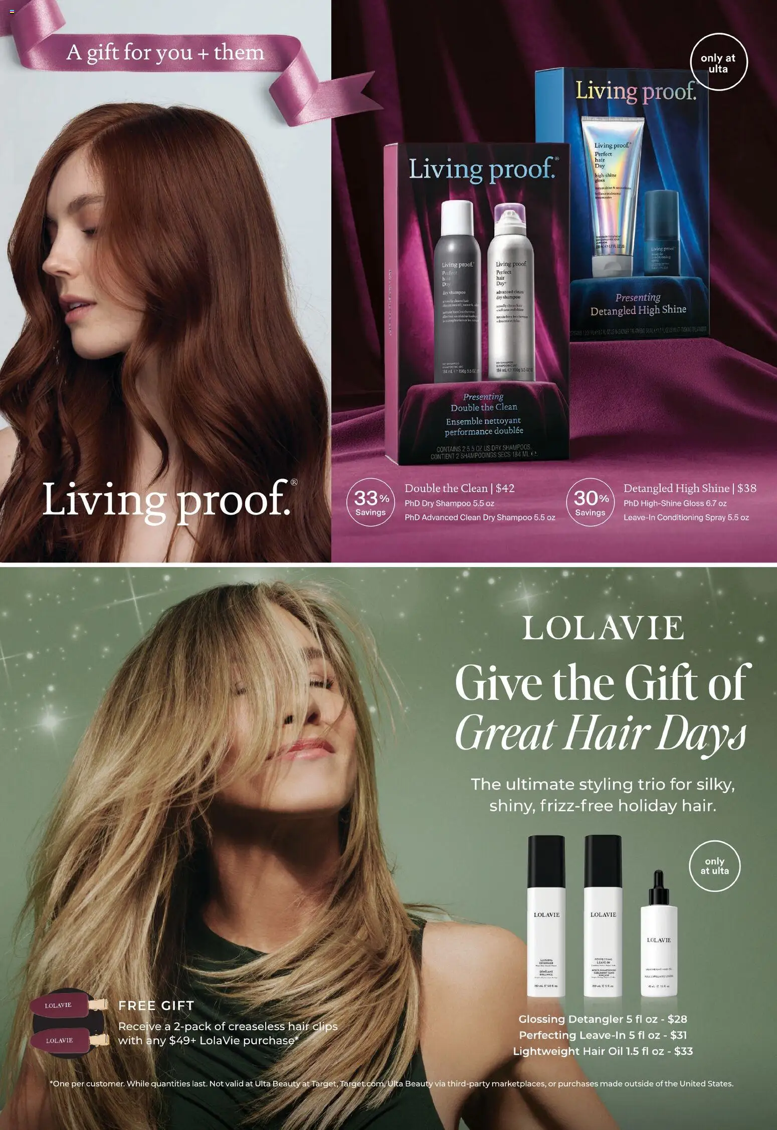 Ulta Beauty Fragrance Gift Guide - valid from 08.12.2025 | Page: 39 | Products: Shampoo, Hair oil, Oil