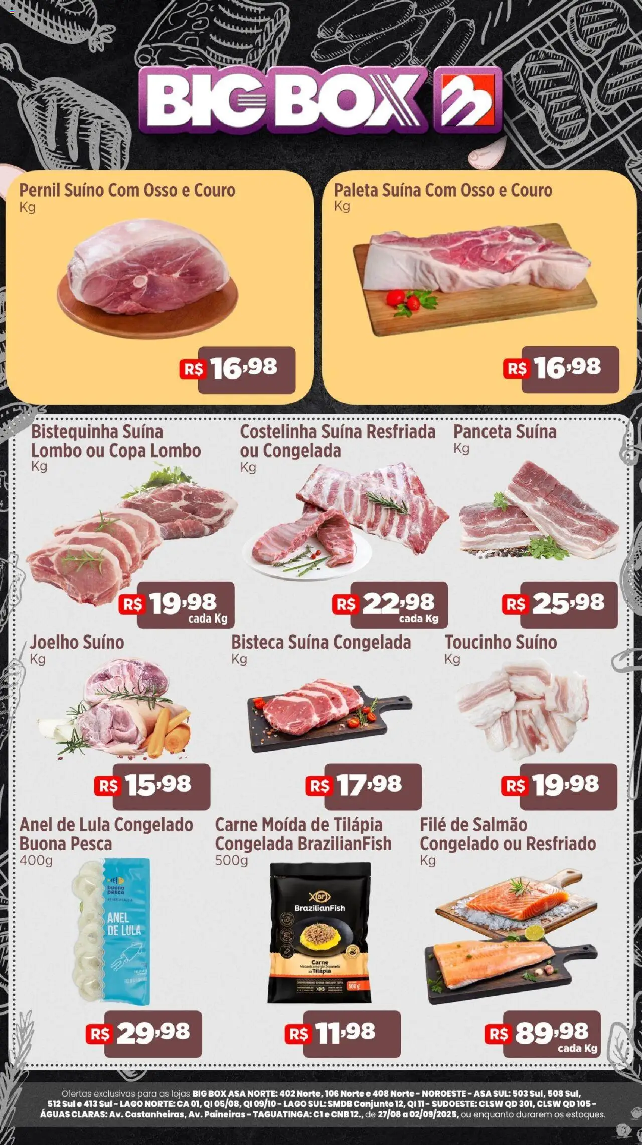 Big Box Folheto - válido de 27.08.2025 | Página: 2 | Produtos: Anel, Lombo, Copa, Carne