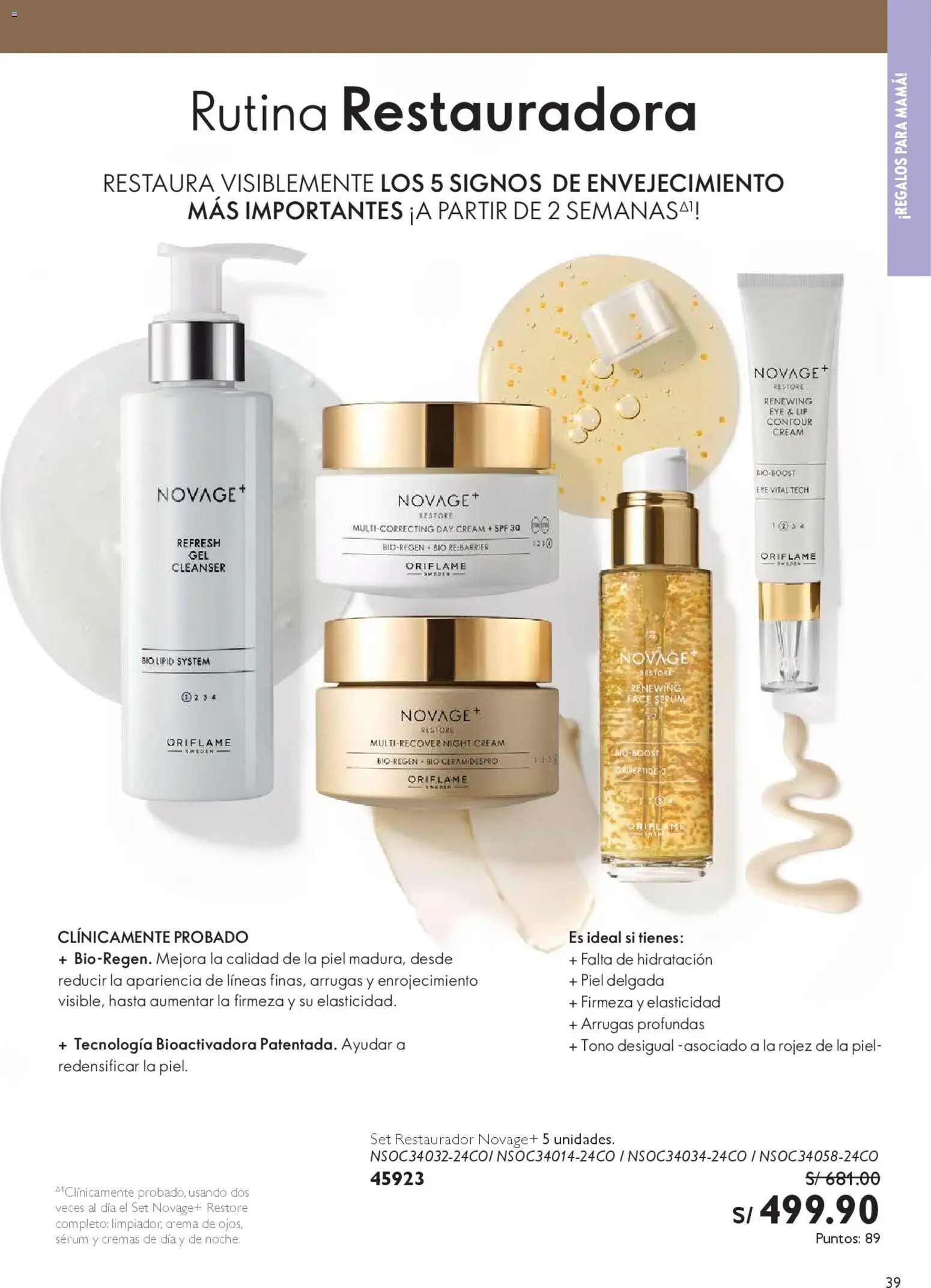 Catálogo Oriflame válido desde 18.04.2026 | Página: 39 | Productos: Crema