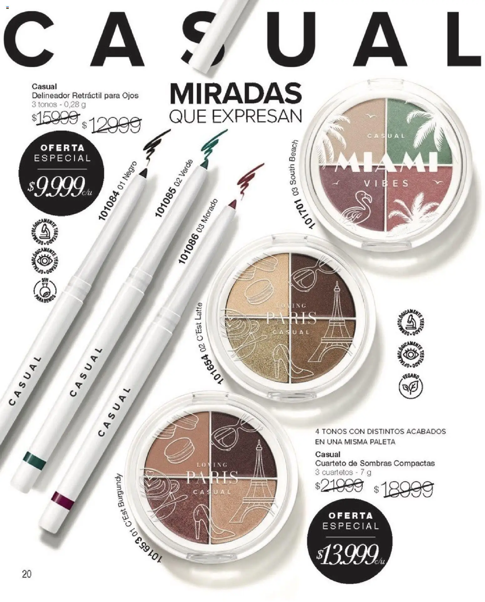 Violetta catálogo │ válido desde el 01.01.2026 | Página: 20 | Productos: Delineador, Paleta