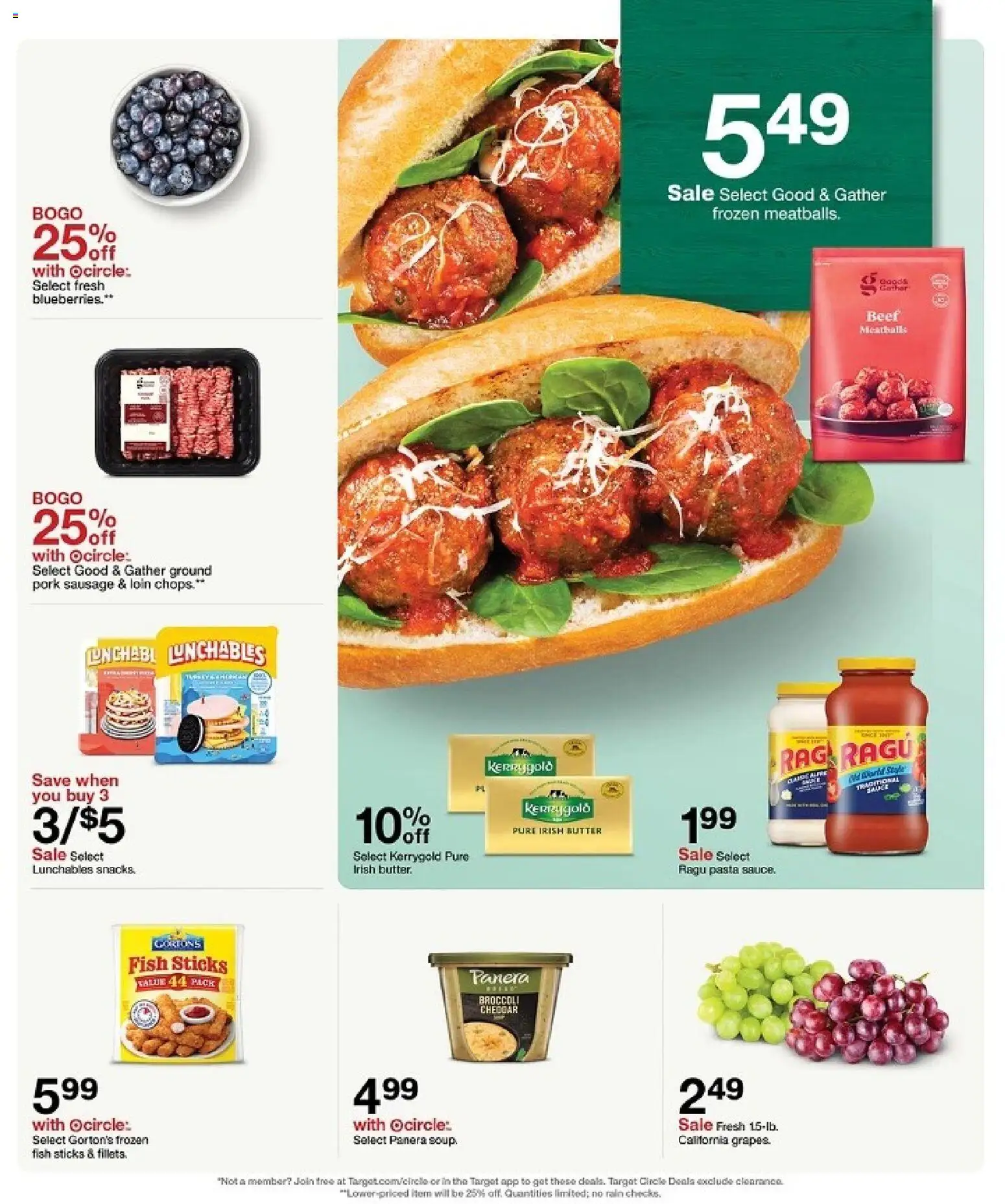 Target Weekly Ad - valid from 09.11.2025 | Page: 32 | Products: Fish, Beef, Pasta, Sausage