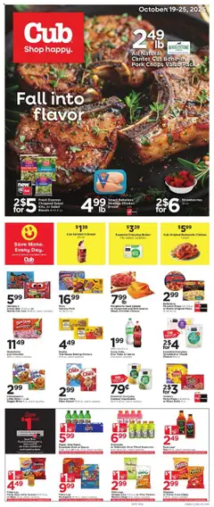 Preview of Cub Foods weekly ads valid from 19.10.2025