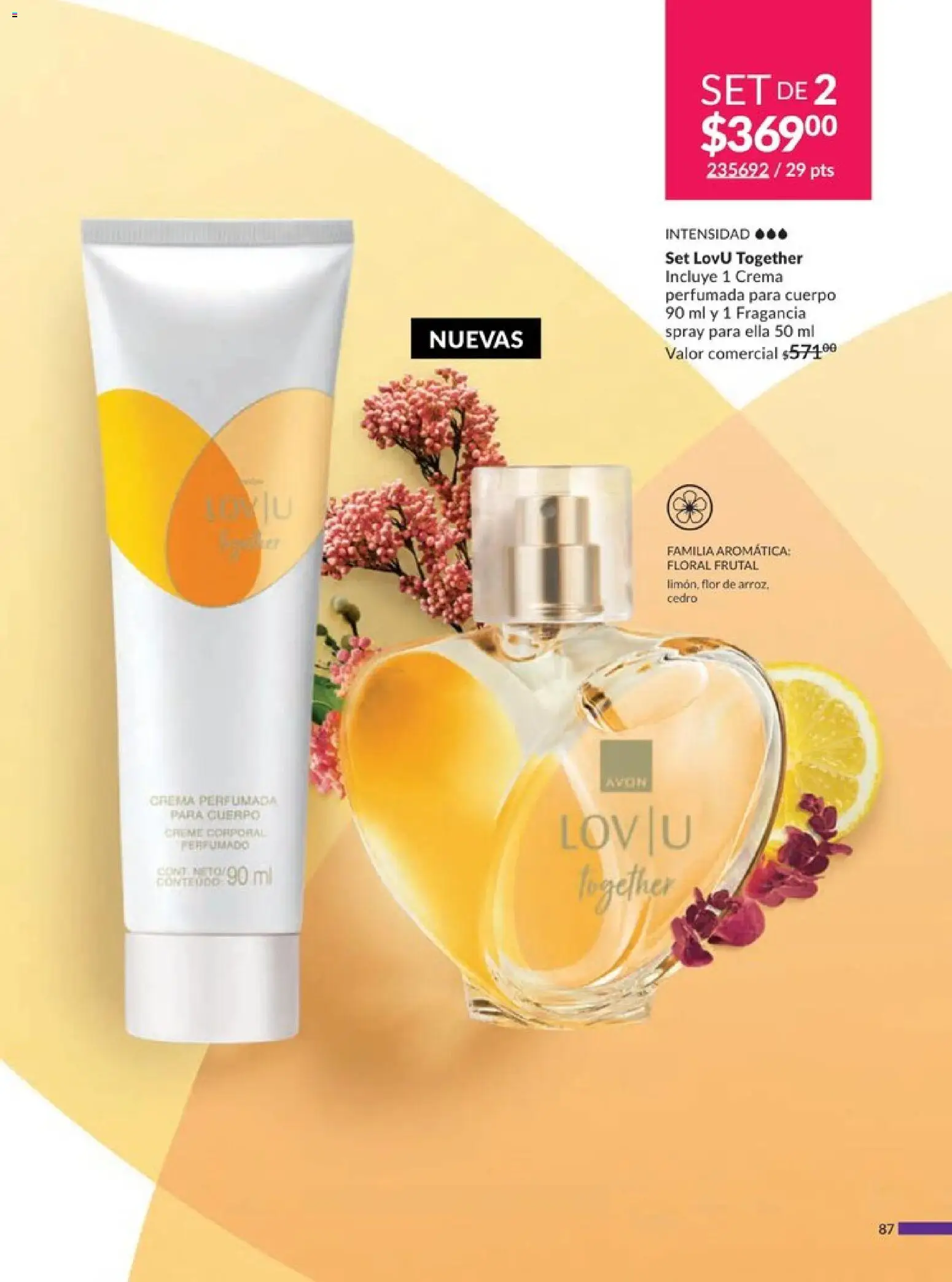 Nuevas ofertas de AVON válidas en toda la República Mexicana desde el 20.12.2025. ¡Encuentra las mejores ofertas en AVON campaña 1 2026! | Página: 93 | Productos: Crema, Fragancia