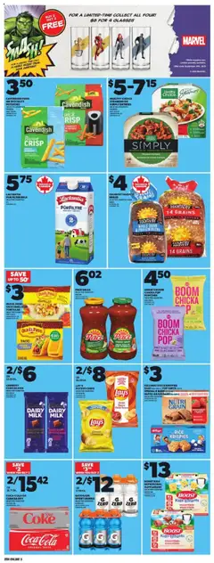 Zehrs flyer valid from 18.09.2025 | Page: 9 | Products: Rice, Glasses, Bread, Chocolate