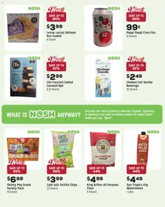 Preview of Grocery Outlet weekly ads valid from 18.02.2026 | Page: 8 | Products: Yogurt, Juice, Chips, Watermelon