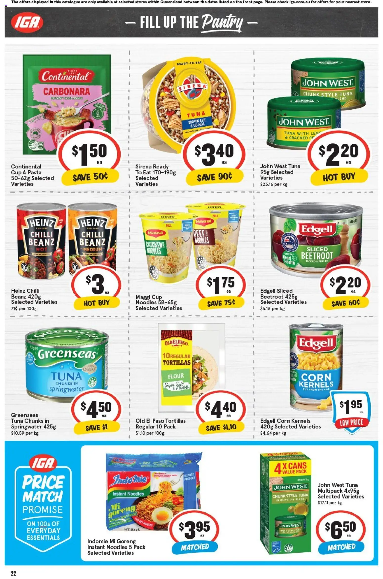 IGA catalogue - valid from 29.10.2025 | Page: 21 | Products: Flour, Rice, Pasta, Beetroot