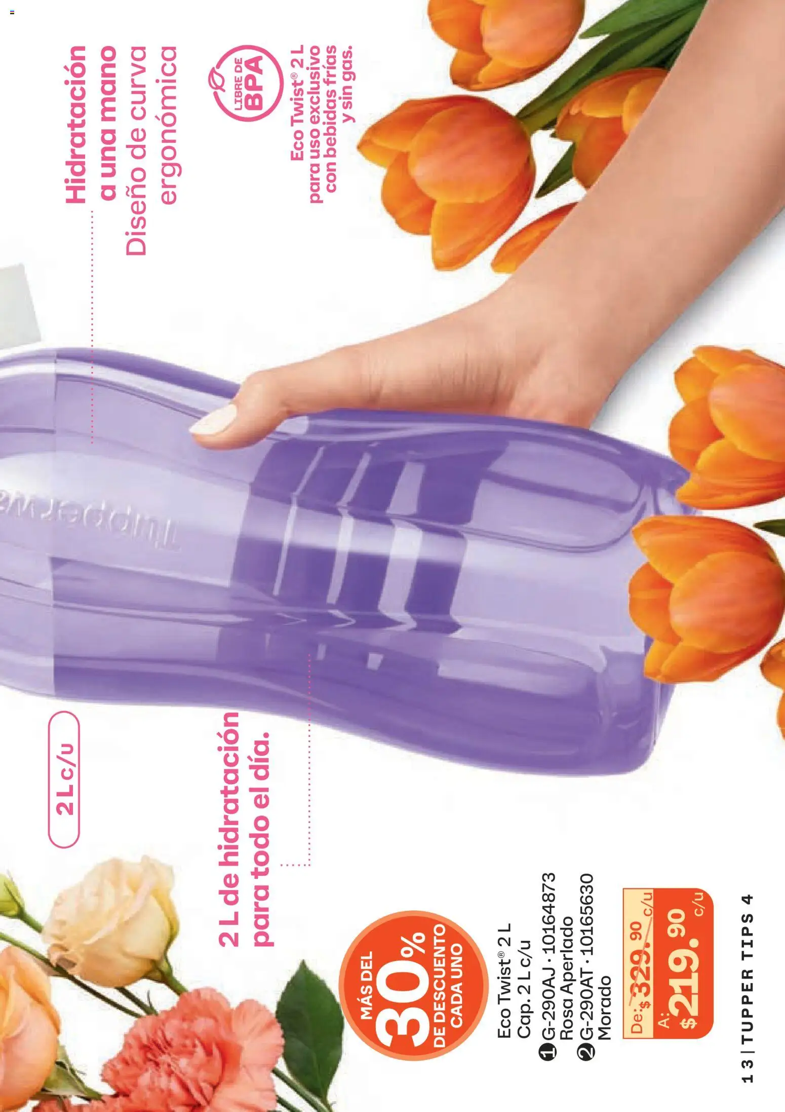 Nuevas ofertas de Tupperware válidas en toda la República Mexicana desde el 23.03.2026. ¡Encuentra las mejores ofertas en Tupperware catálogo! | Página: 13 | Productos: Tupper