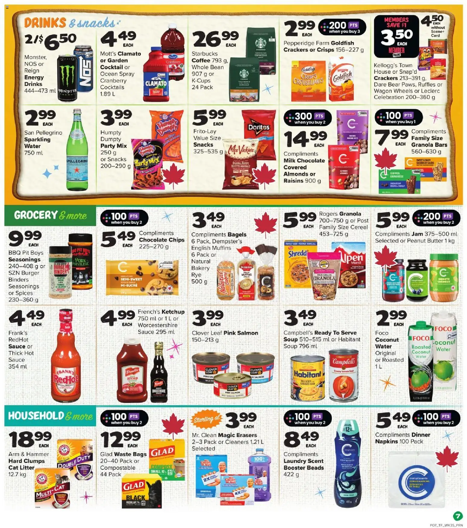 Thrifty Foods flyer valid from 26.12.2025 | Page: 10 | Products: Bakery, Milk, Coffee, Pork