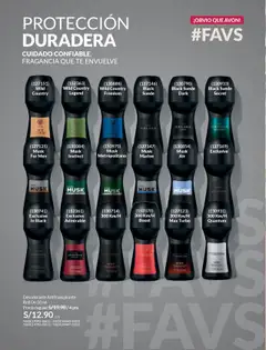 Catálogo Avon válido desde 29.08.2025 | Página: 170 | Productos: Desodorante, Antitranspirante, Té, Fragancia